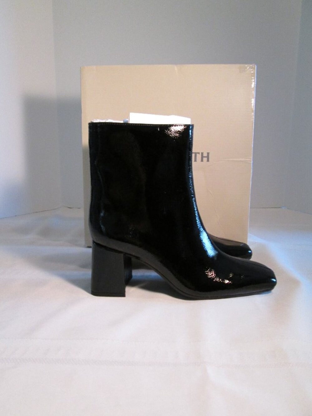 On 34th Margoe Square-Toe Booties NIB Sz 6.5 - Picture 8 of 12